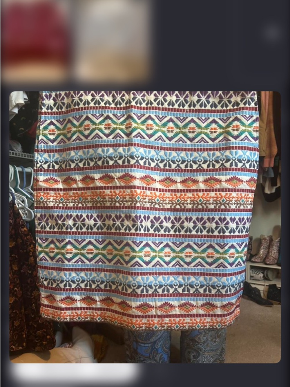Ropers warehouse authentic western skirt
